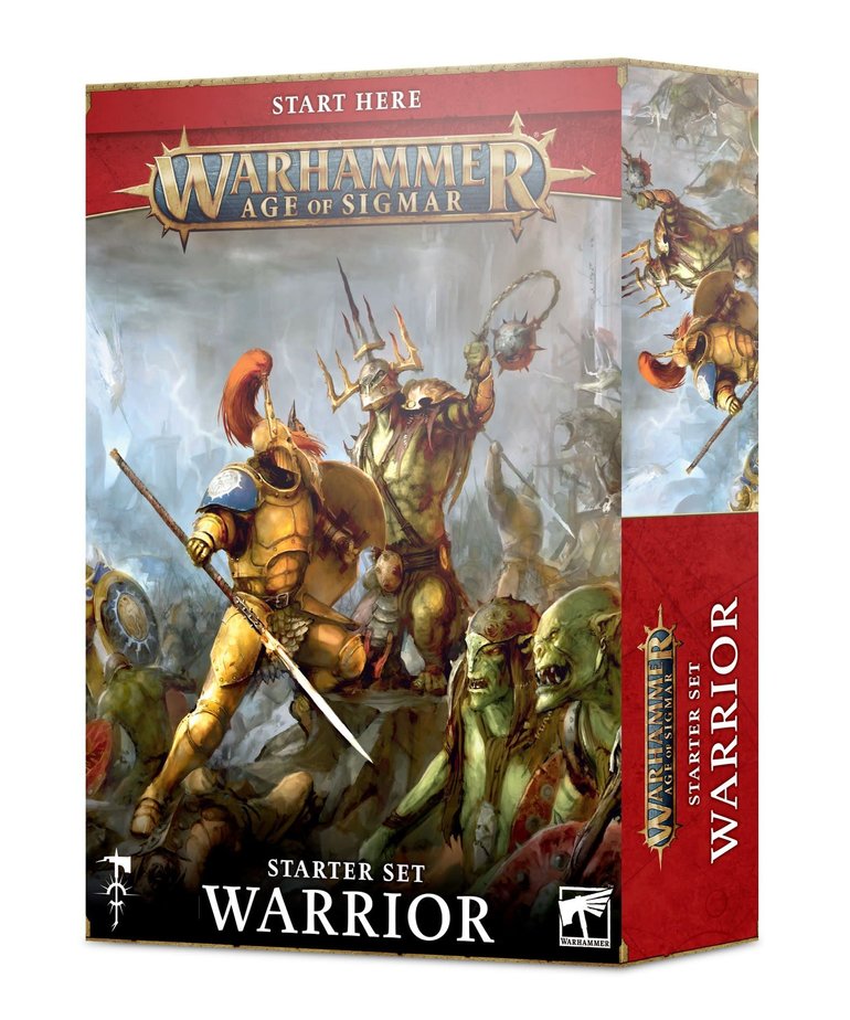 Games Workshop - GAW Warhammer: Age of Sigmar - Warrior - Starter Set NO REBATE