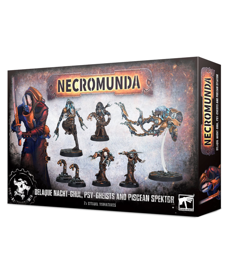 Games Workshop - GAW Necromunda - Delaque Gang - Nacht-Ghul Psy-Gheists