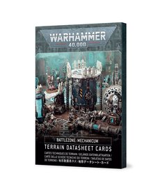 Games Workshop - GAW Battlezone: Mechanicum - Terrain Datasheet Cards
