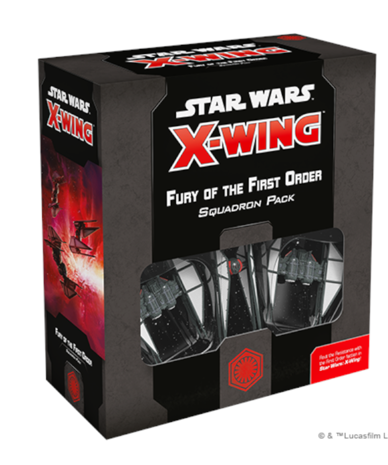 Atomic Mass Games - AMG Star Wars: X-Wing 2E - Fury of the First Order - Squadron Pack