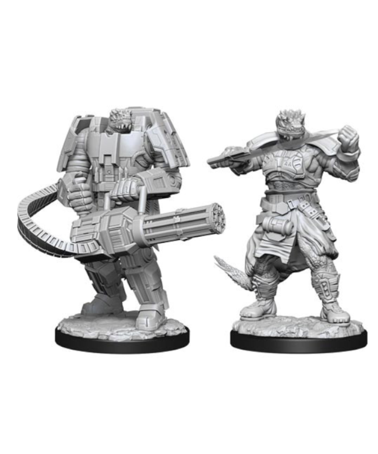 WizKids - WZK Starfinder Battles: Deep Cuts - Wave 1 - Vesk Soldier