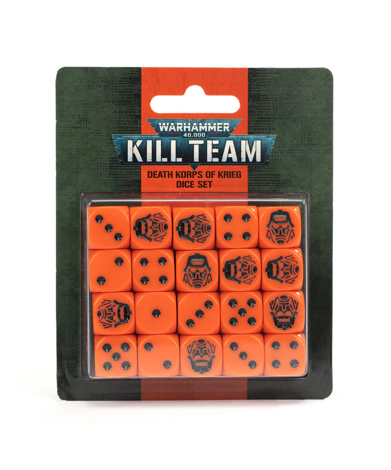 Games Workshop - GAW Warhammer 40K - Kill Team - Death Korps of Krieg Dice Set