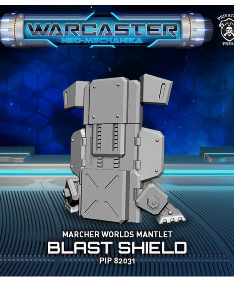 Privateer Press - PIP Warcaster: Neo-Mechanika - Marcher Worlds - Blast Shield - Mantlet