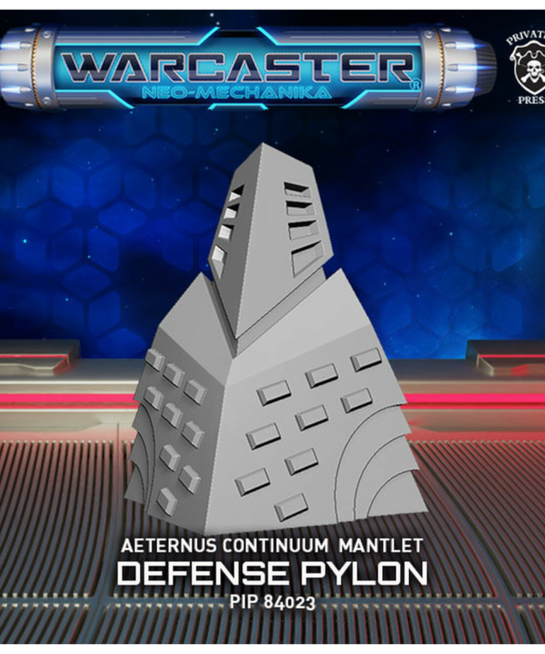 Privateer Press - PIP Warcaster: Neo-Mechanika - Aeternus Continuum - Defense Pylon - Mantlet