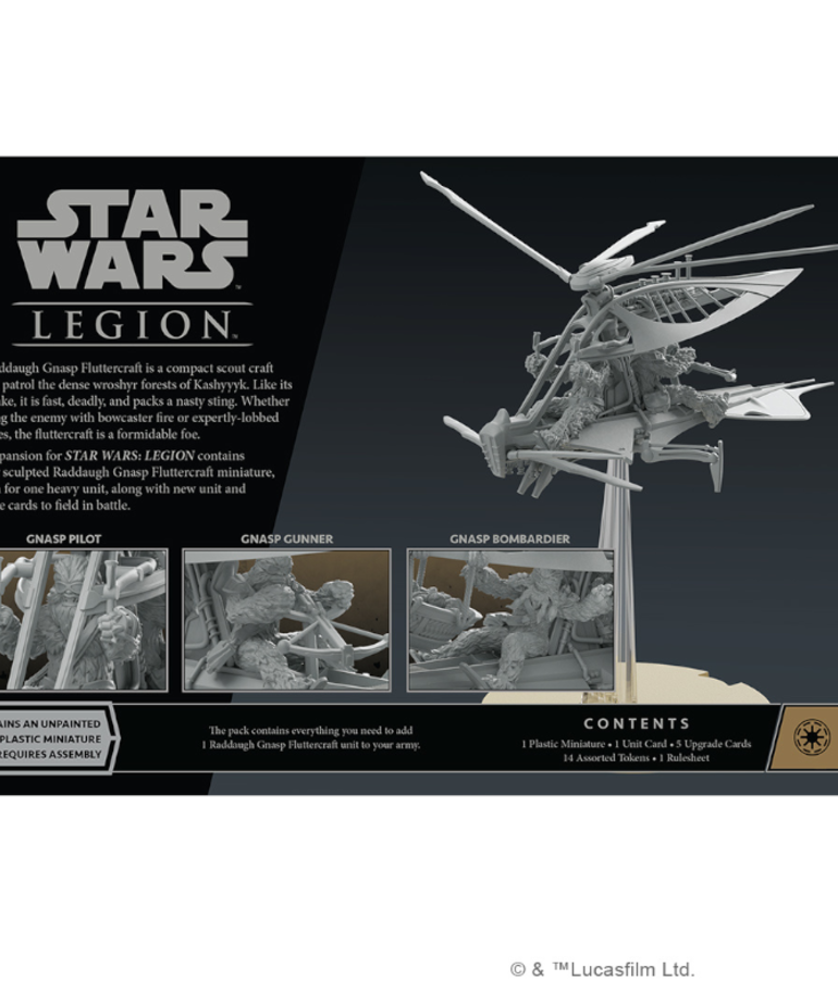 Atomic Mass Games - AMG Star Wars: Legion - Raddaugh Gnasp Fluttercraft - Unit Expansion