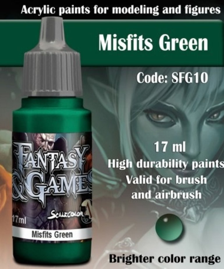 Scale 75 - SFG Scale 75 - Fantasy & Games - Misfits Green