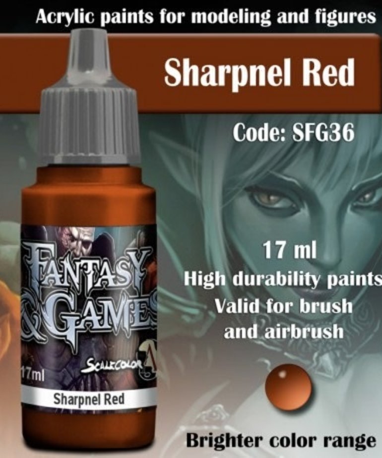 Scale 75 - SFG Scale 75 - Fantasy & Games - Sharpnel Red