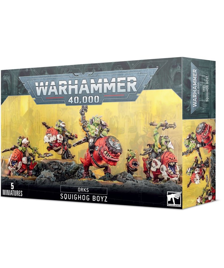 Games Workshop - GAW Warhammer 40K - Orks - Squighog Boyz