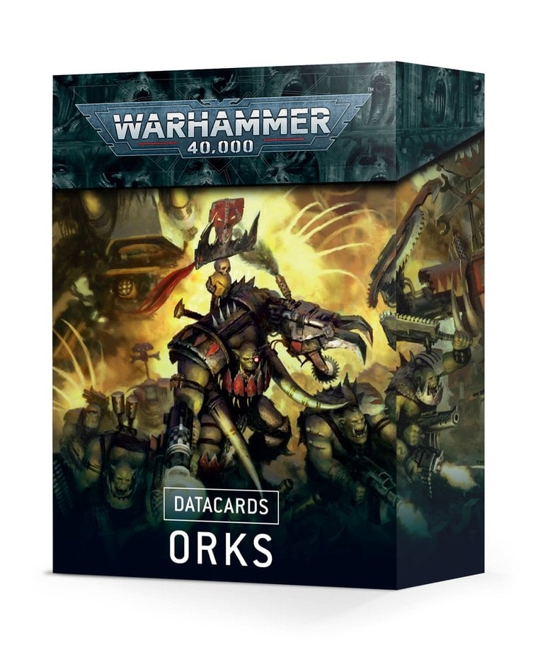 Games Workshop - GAW Warhammer 40K - Datacards - Orks