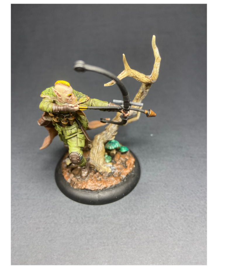 Gunmeister Games - GRG Judgement - Elves - Allandir: Elf Ranger - Aggressor - Professionally Painted