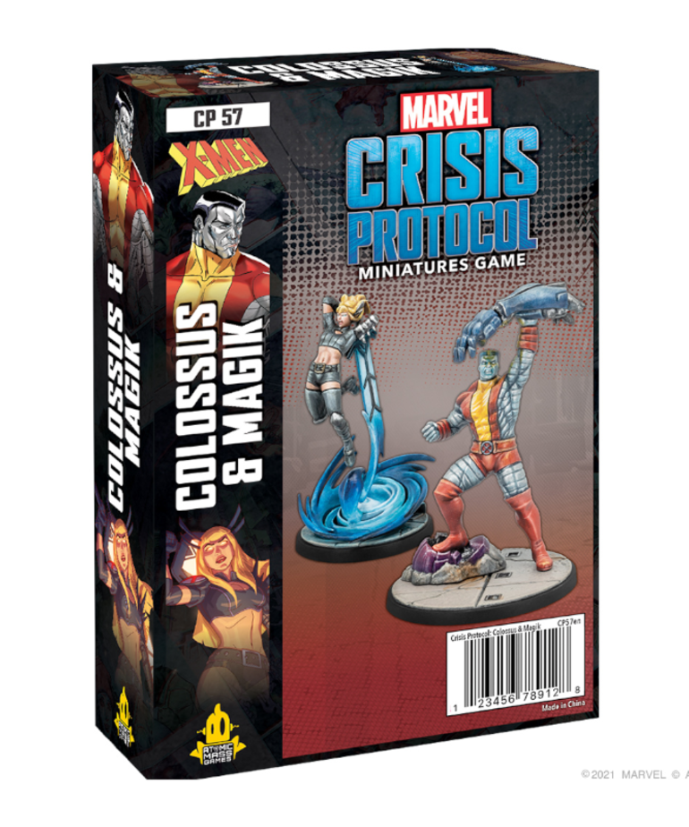 Atomic Mass Games - AMG Marvel: Crisis Protocol - Colossus & Magik - Character Pack