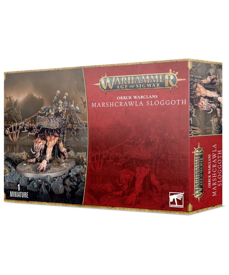 Games Workshop - GAW Warhammer: Age of Sigmar - Orruk Warclans - Marshcrawla Sloggoth