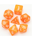 Gameopolis Dice - UDI Gameopolis: Dice - Polyhedral 7-Die Set - Macaron Colors - Orange