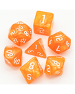 Gameopolis Dice - UDI Gameopolis: Dice - Polyhedral 7 Set - Macaron Colors - Orange