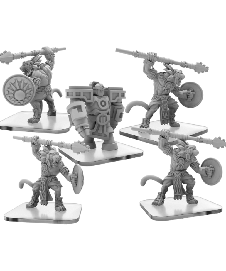 Privateer Press - PIP Monsterpocalypse - First Guardians - Jaguar Spirits & Arbiter Monoliths - Unit