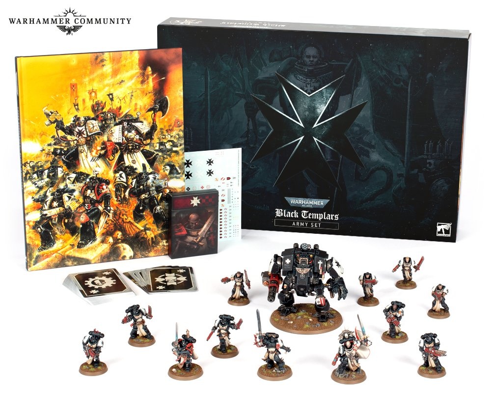 Black Templars Army Set ready to ship!