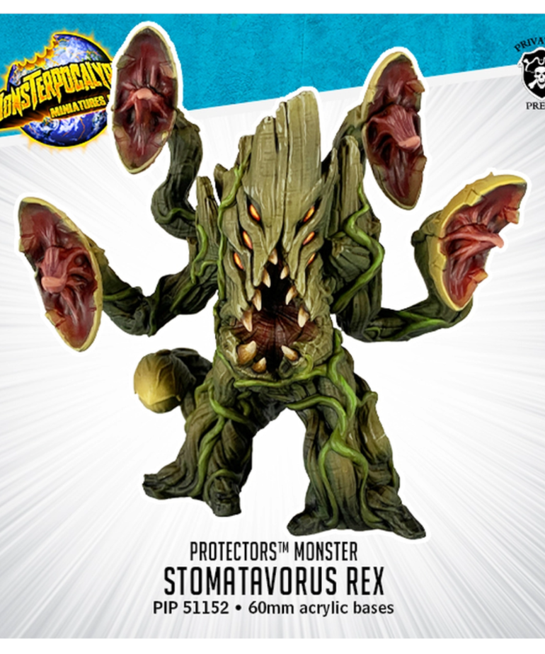 Privateer Press - PIP Monsterpocalypse - Vegetyrants - Stomatavorus Rex - Monster