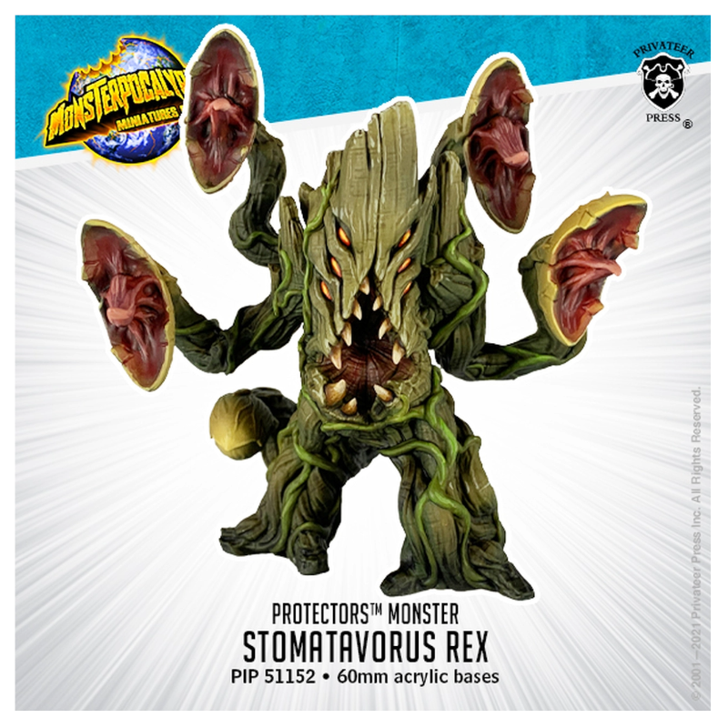 Monsterpocalypse - Vegetyrants - Stomatavorus Rex - Monster