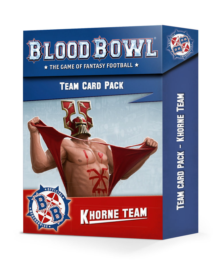 Games Workshop - GAW Blood Bowl - Khorne Team - Card Pack