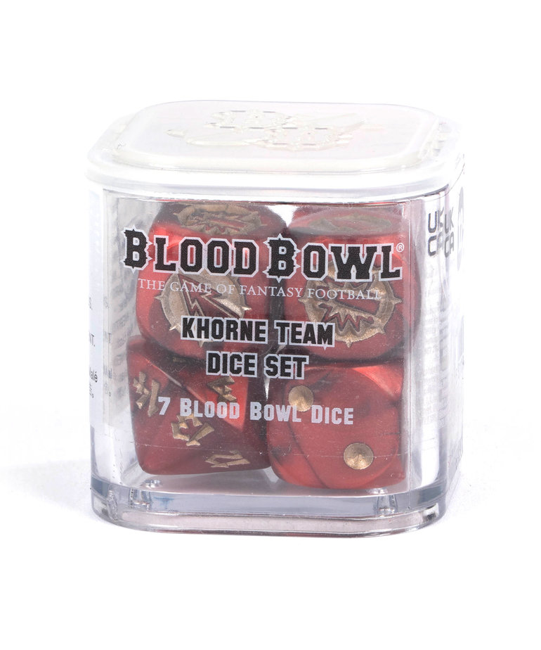 Games Workshop - GAW Blood Bowl - Khorne Team Dice