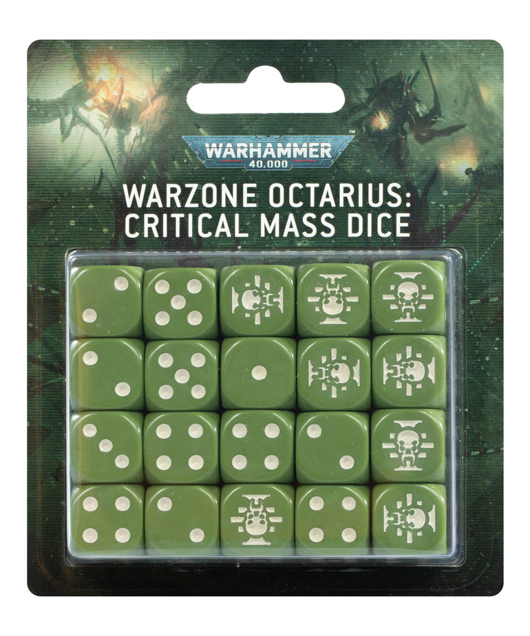 Games Workshop - GAW Warhammer 40K - War Zone Octarius - Critical Mass Dice