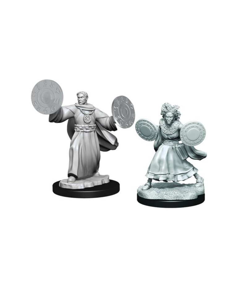 WizKids - WZK CLEARANCE - Critical Role: Unpainted Miniatures - Wave 1 - Female Human Graviturgy & Chronurgy Wizards