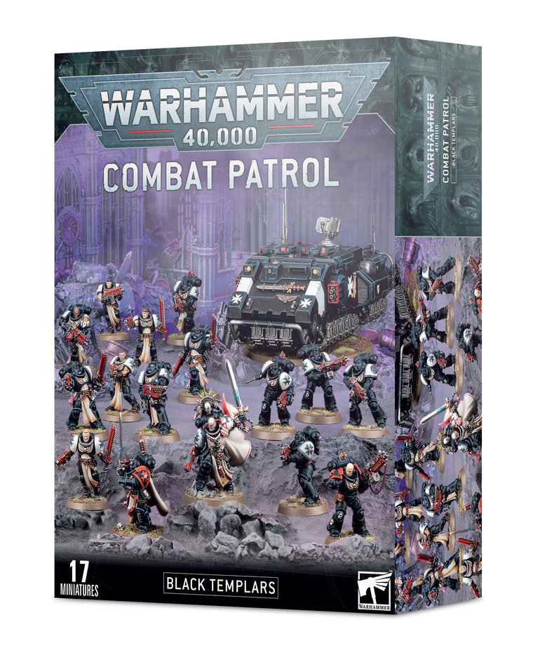 Games Workshop - GAW Warhammer 40K - Combat Patrol: Black Templars