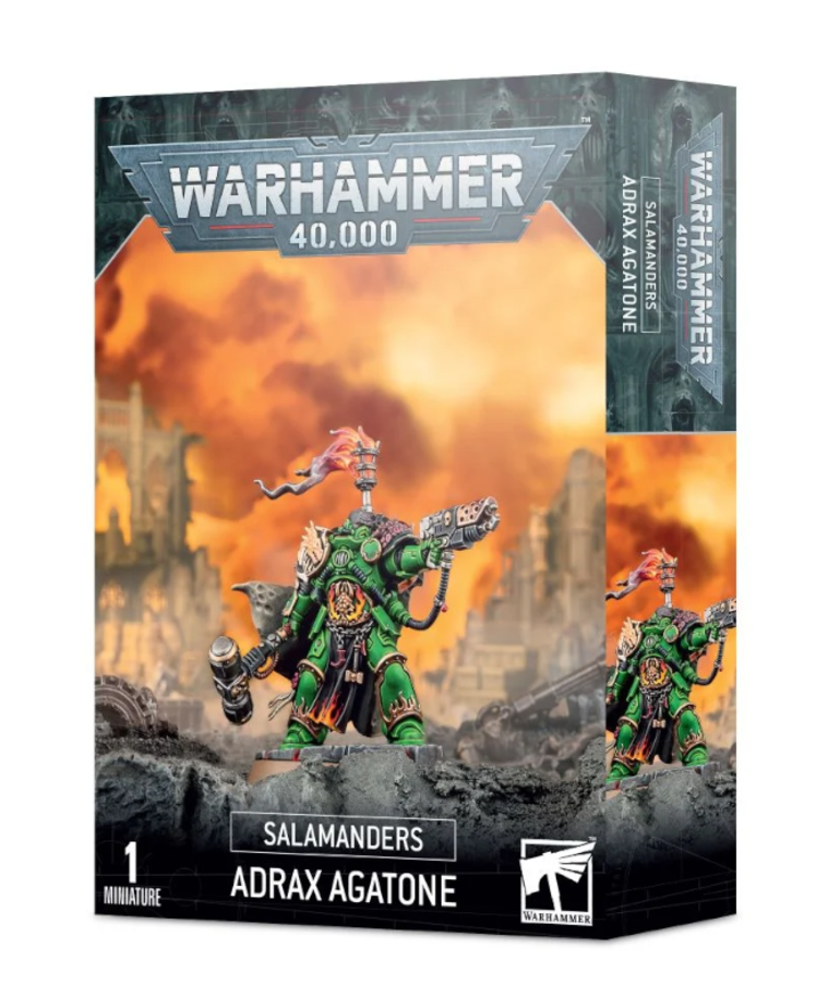 Games Workshop - GAW Warhammer 40K - Salamanders - Adrax Agatone