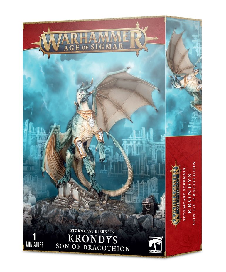 Games Workshop - GAW Warhammer: Age of Sigmar - Stormcast Eternals - Krondys Son of Dracothian