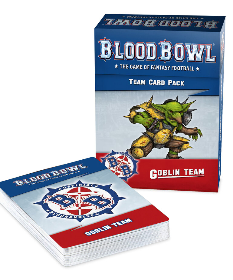 Games Workshop - GAW Blood Bowl - Goblin Team - Team Card Pack