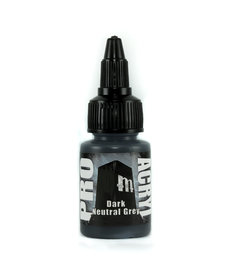 Monument Hobbies - MPA Pro Acryl Paint - Dark Neutral Grey
