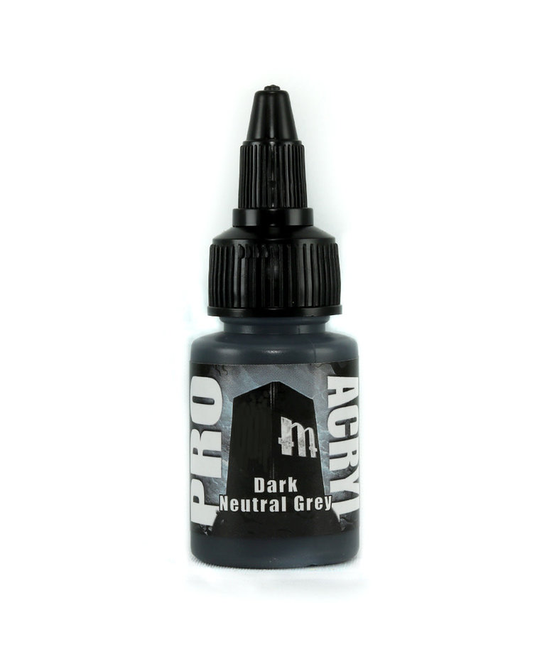 Monument Hobbies - MPA Monument Hobbies - Pro Acryl Paint - Dark Neutral Grey