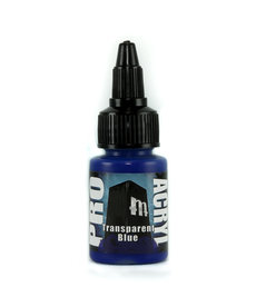 Monument Hobbies - MPA Pro Acryl Paint - Transparent Blue