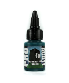 Monument Hobbies - MPA Pro Acryl Paint - Transparent Green