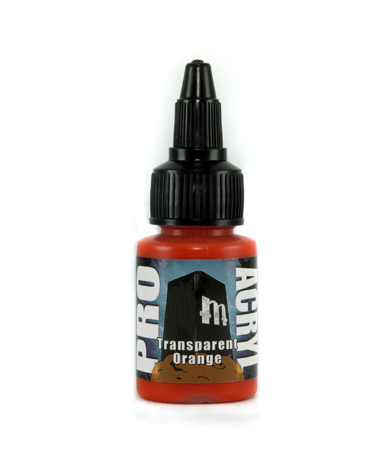 Monument Hobbies - MPA Monument Hobbies - Pro Acryl Paint - Transparent Orange
