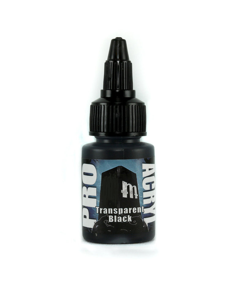 Monument Hobbies - MPA Monument Hobbies - Pro Acryl Paint - Transparent Black