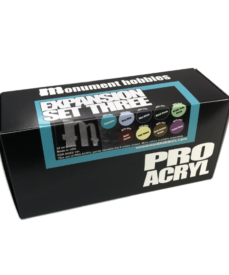  Monument Hobbies Pro Acryl Expansion Set #3 Acrylic