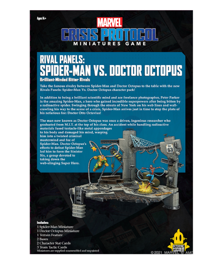 Atomic Mass Games - AMG Marvel: Crisis Protocol - Rival Panels - Spider-Man vs. Doctor Octopus