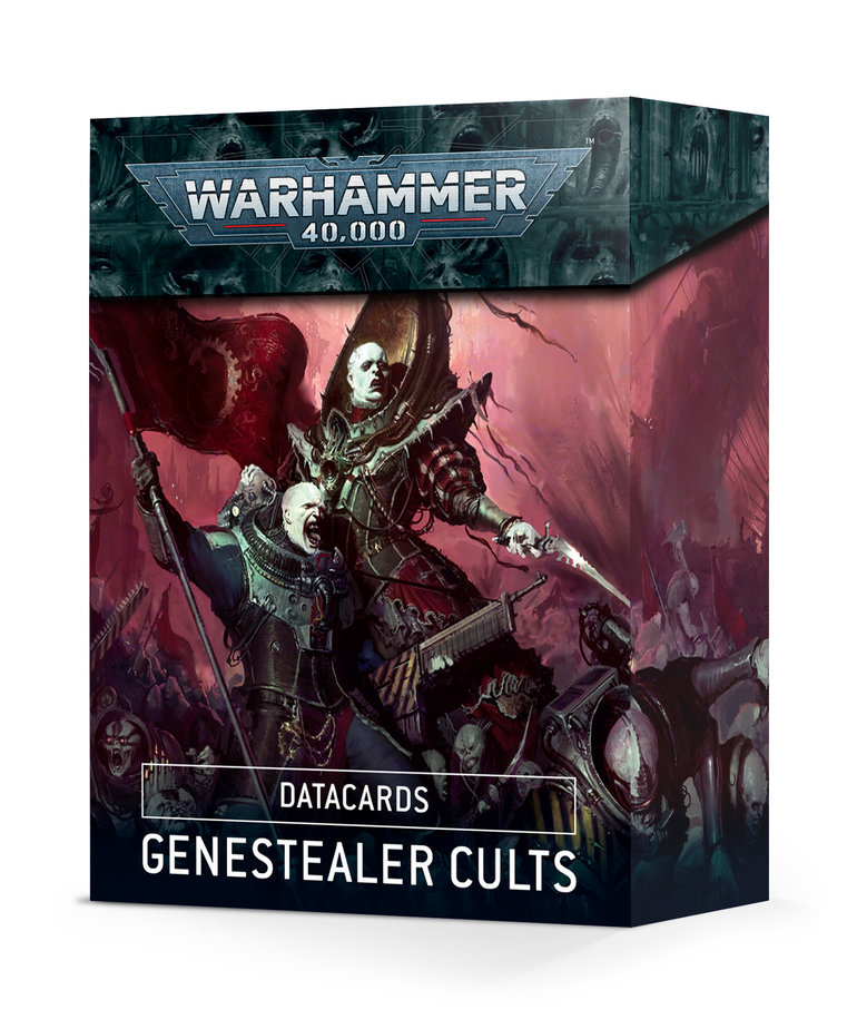 Games Workshop - GAW Warhammer 40K - Datacards - Genestealer Cults