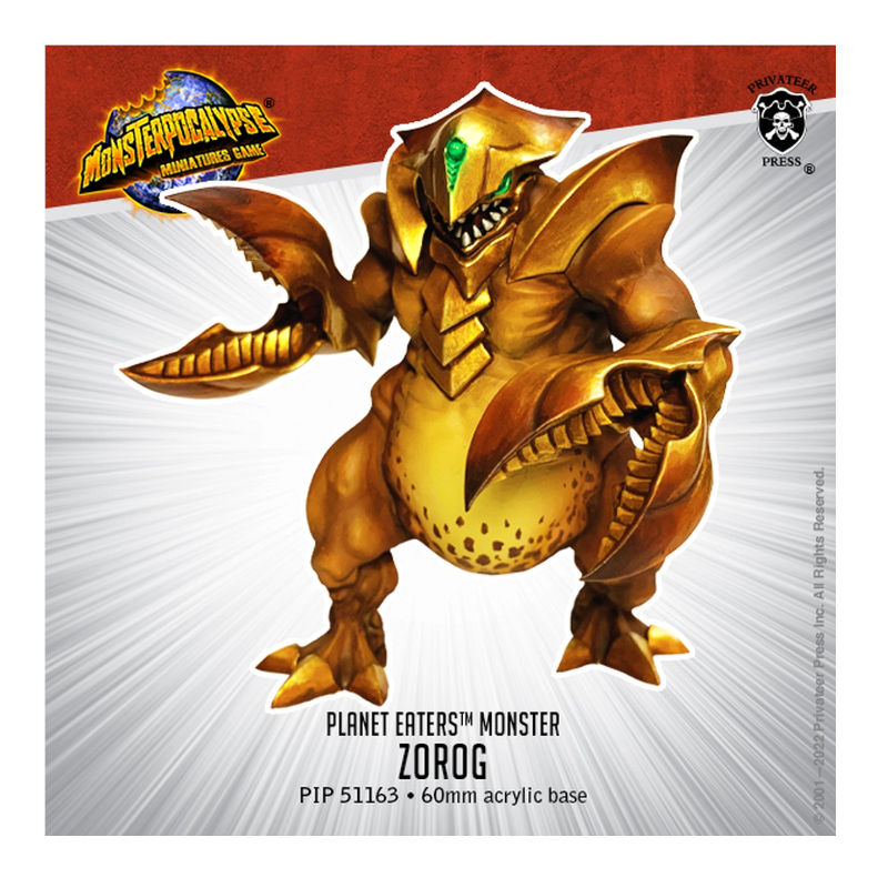 Monsterpocalypse - Planet Eaters - Zorog - Monster - Discount