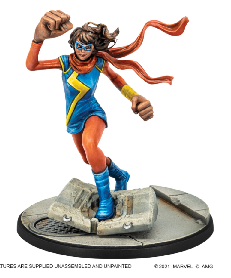 Atomic Mass Games - AMG Marvel: Crisis Protocol - Ms. Marvel - Character Pack