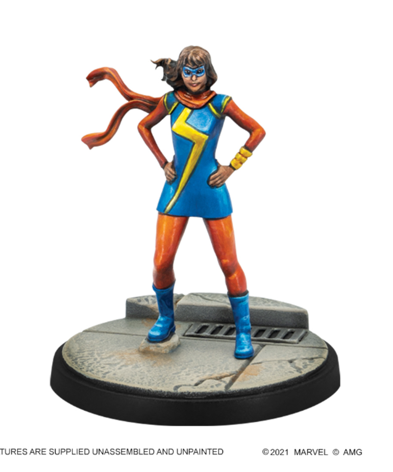 Atomic Mass Games - AMG Marvel: Crisis Protocol - Ms. Marvel - Character Pack