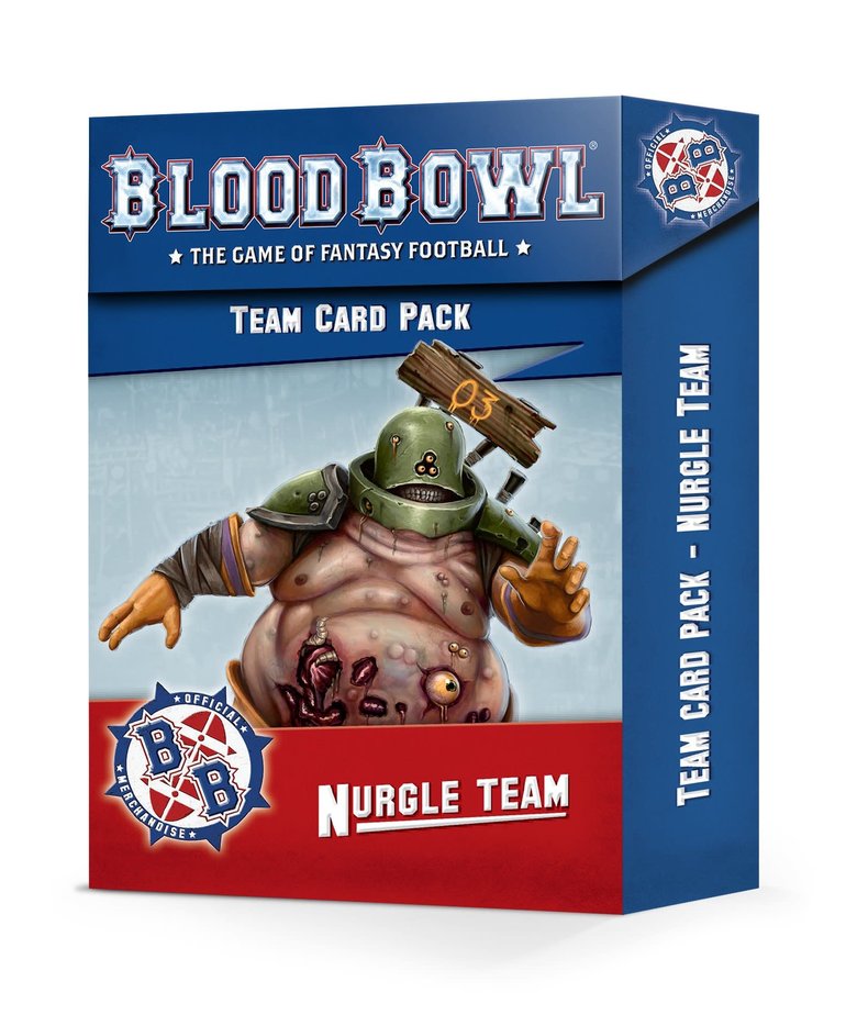 Games Workshop - GAW Blood Bowl - Nurgle's Rotters Team Card Pack