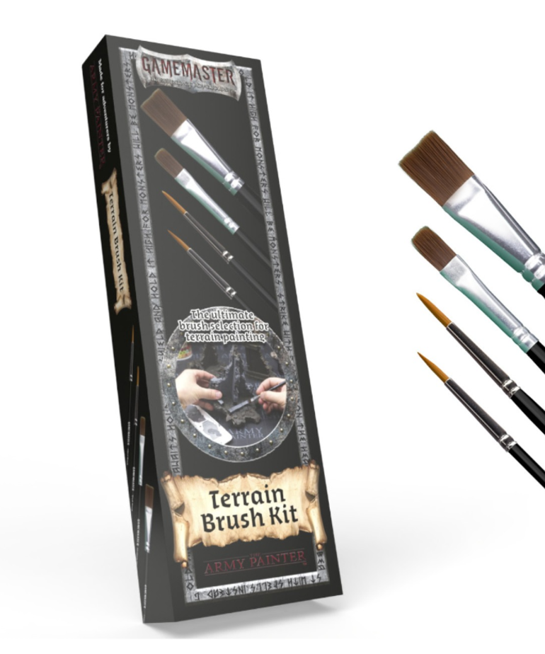 The Army Painter - AMY CLOSEOUT - The Army Painter - GameMaster - Terrain Brush Kit
