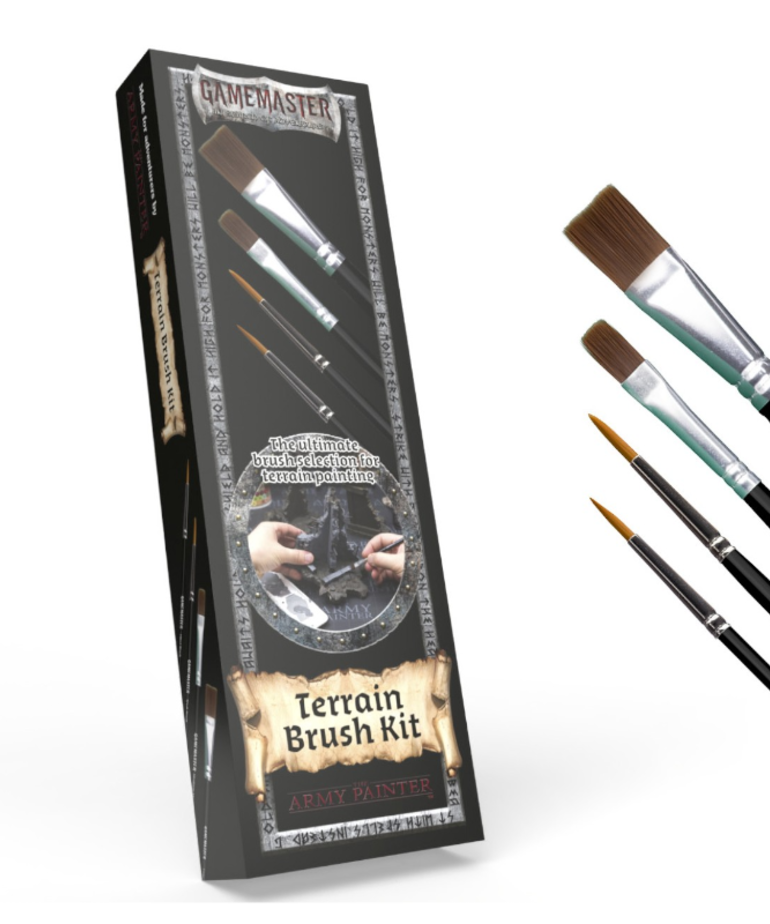 The Army Painter - GameMaster - Terrain Brush Kit - Discount Games Inc