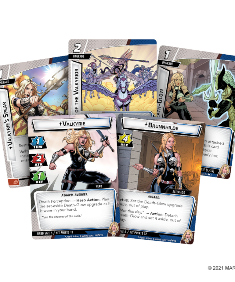 Fantasy Flight Games - FFG Marvel Champions - Valkyrie - Hero Pack