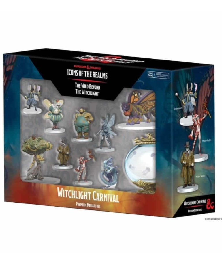 WizKids - WZK D&D - Icons of the Realms - Set 20 - The Wild Beyond the Witchlight - Witchlight Carnival Premium Set