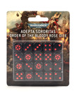 Games Workshop - GAW Warhammer 40K - Adepta Sororitas - Order of the Bloody Rose Dice Set