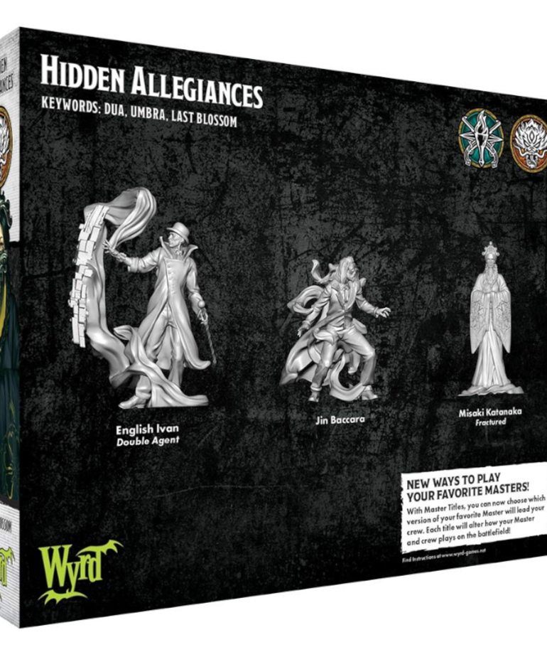 Wyrd Miniatures - WYR Malifaux 3E - Hidden Allegiances