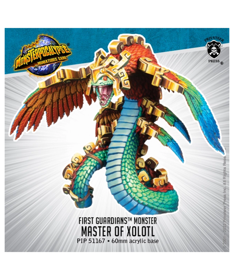 Privateer Press - PIP Monsterpocalypse - First Guardians - Master of Xolotl - Monster